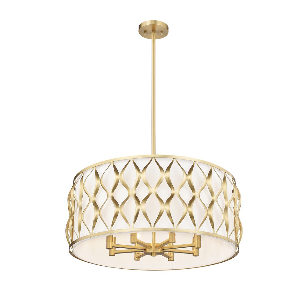 Z-Lite 8 Light Pendant. Picture 3