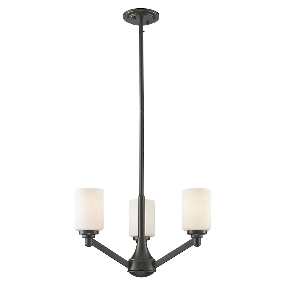 Z-Lite 3 Light Chandelier. Picture 1