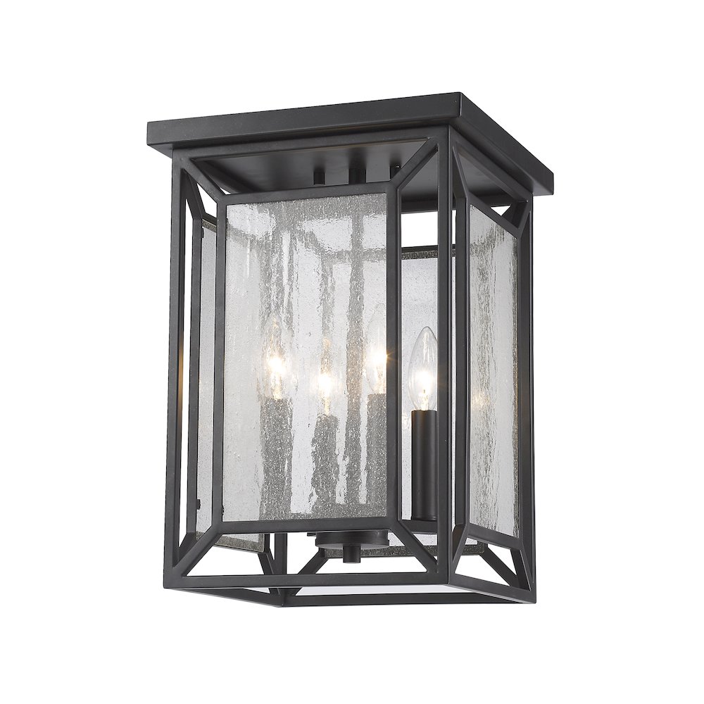 Z-Lite 4 Light Flush Mount. Picture 1