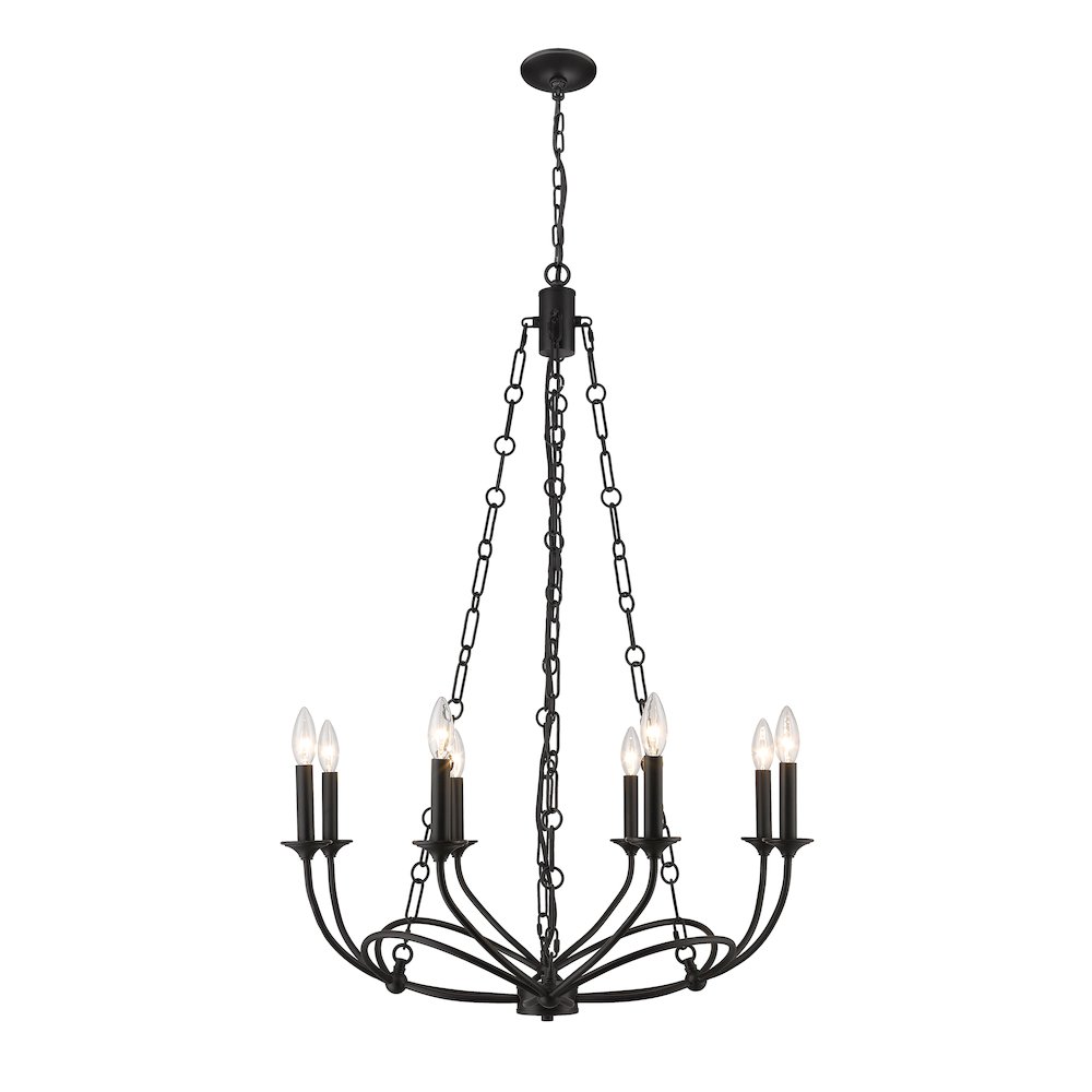 Z-Lite 8 Light Chandelier. Picture 1