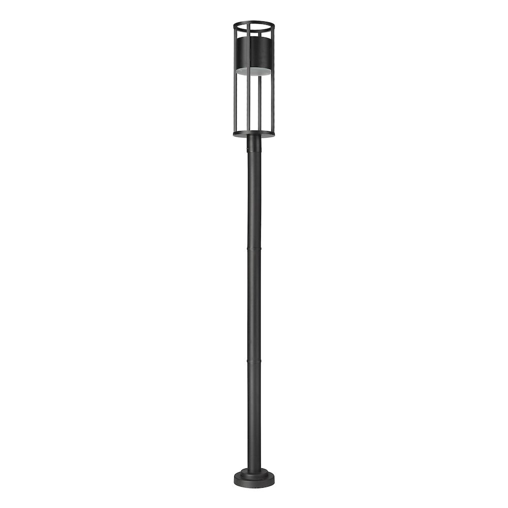 Z-Lite 1 Light Outdoor Post Mounted Fixture. Picture 5