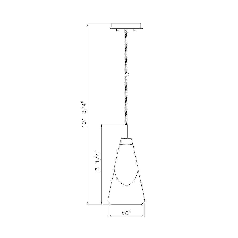 Z-Lite Aimie 1 Light Pendant, Modern Gold. Picture 8