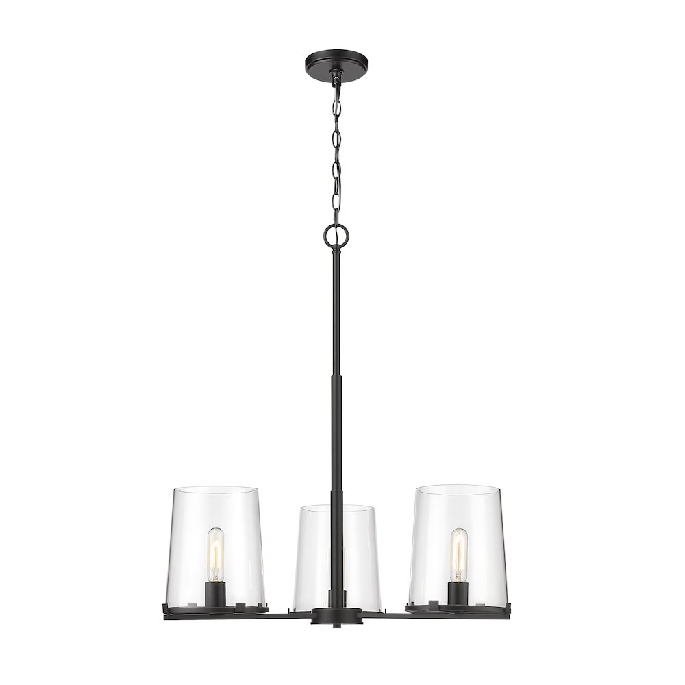 Z-Lite 3 Light Chandelier. Picture 2