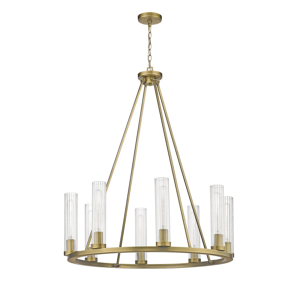 Z-Lite 8 Light Chandelier. Picture 5