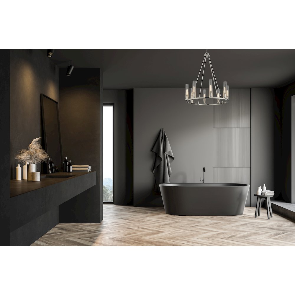 Z-Lite 8 Light Chandelier. Picture 6