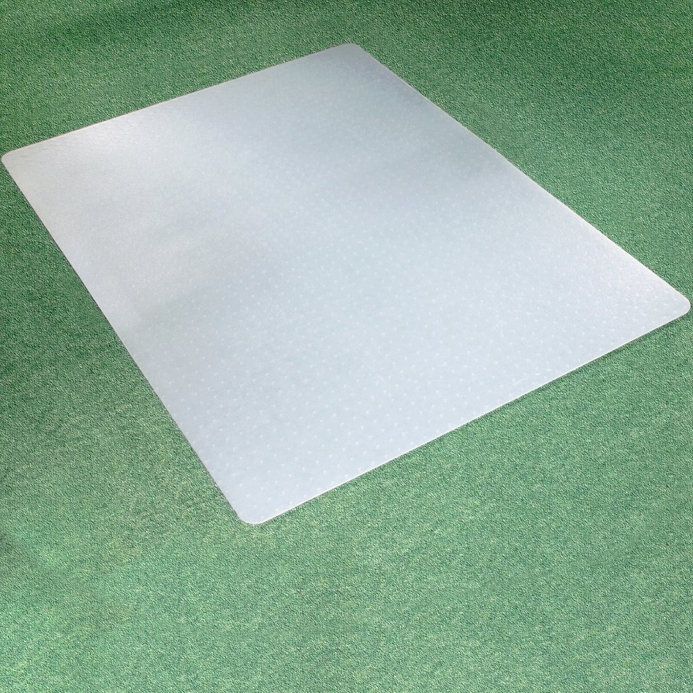Cleartex Polypropylene Rectangular Chair Mat for Carpets - 29" x 46". Picture 9