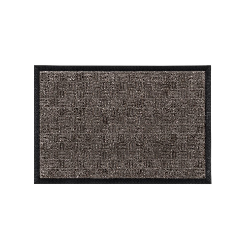 Doortex Ribmat Entrance Mat, Brown - 32" x 48". Picture 1