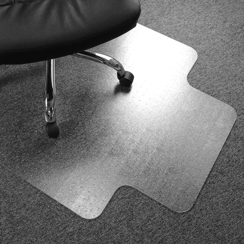 Vinyl Lipped Chair Mat for Carpets up to 3/8" - 36" x 48". Picture 1