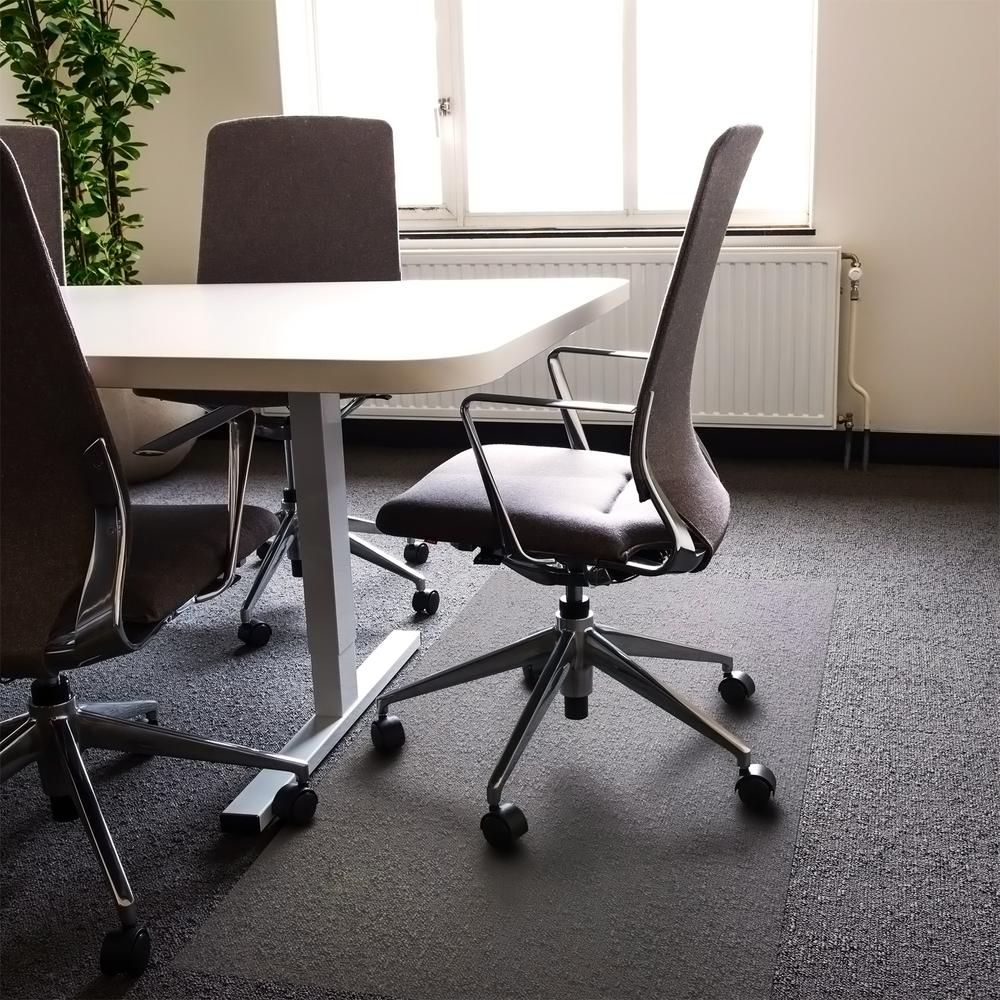 Polycarbonate Rectangular Chair Mat for Carpets - 60" x 118". Picture 1