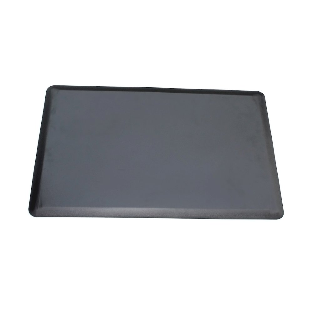 Doortex Black Foam PVC Anti-Fatigue Mat - 24" x 71". Picture 1