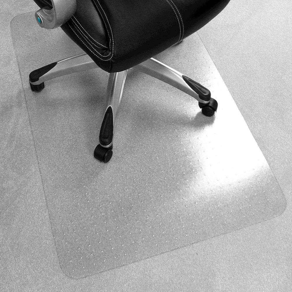 Rectangular Chair Mat for Low Pile Carpets up to 1/4" Thick - 36" x 48". Picture 6