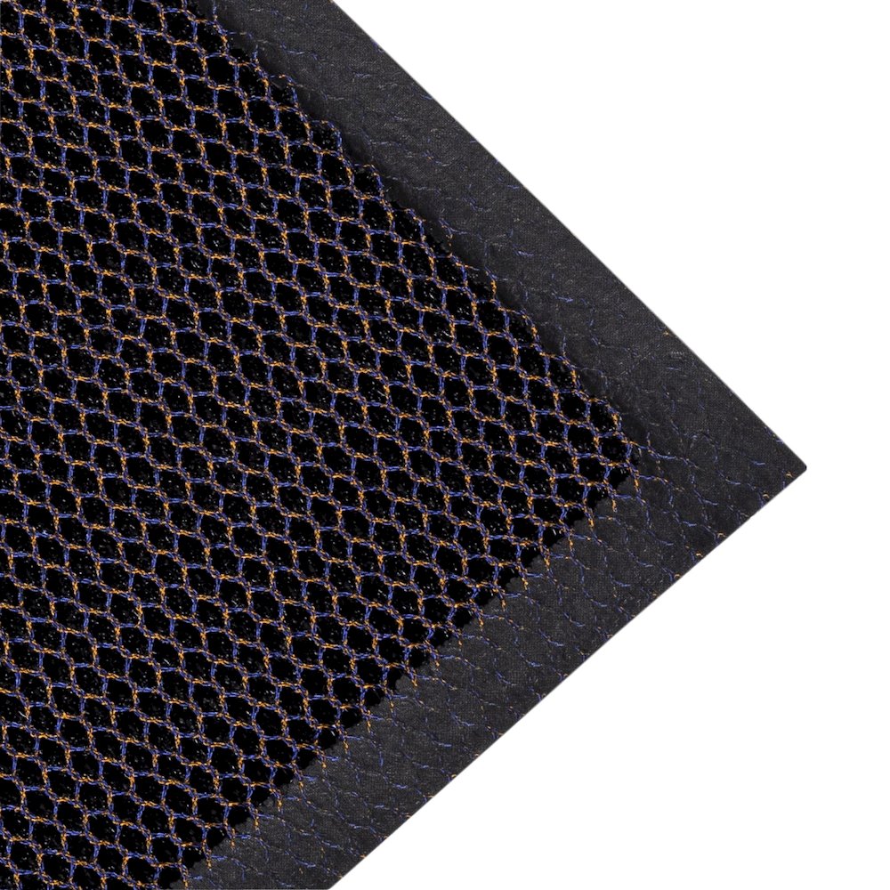 Doortex Meshmat Entrance Mat, Metallic Blue / Orange - 31" x 47". Picture 5
