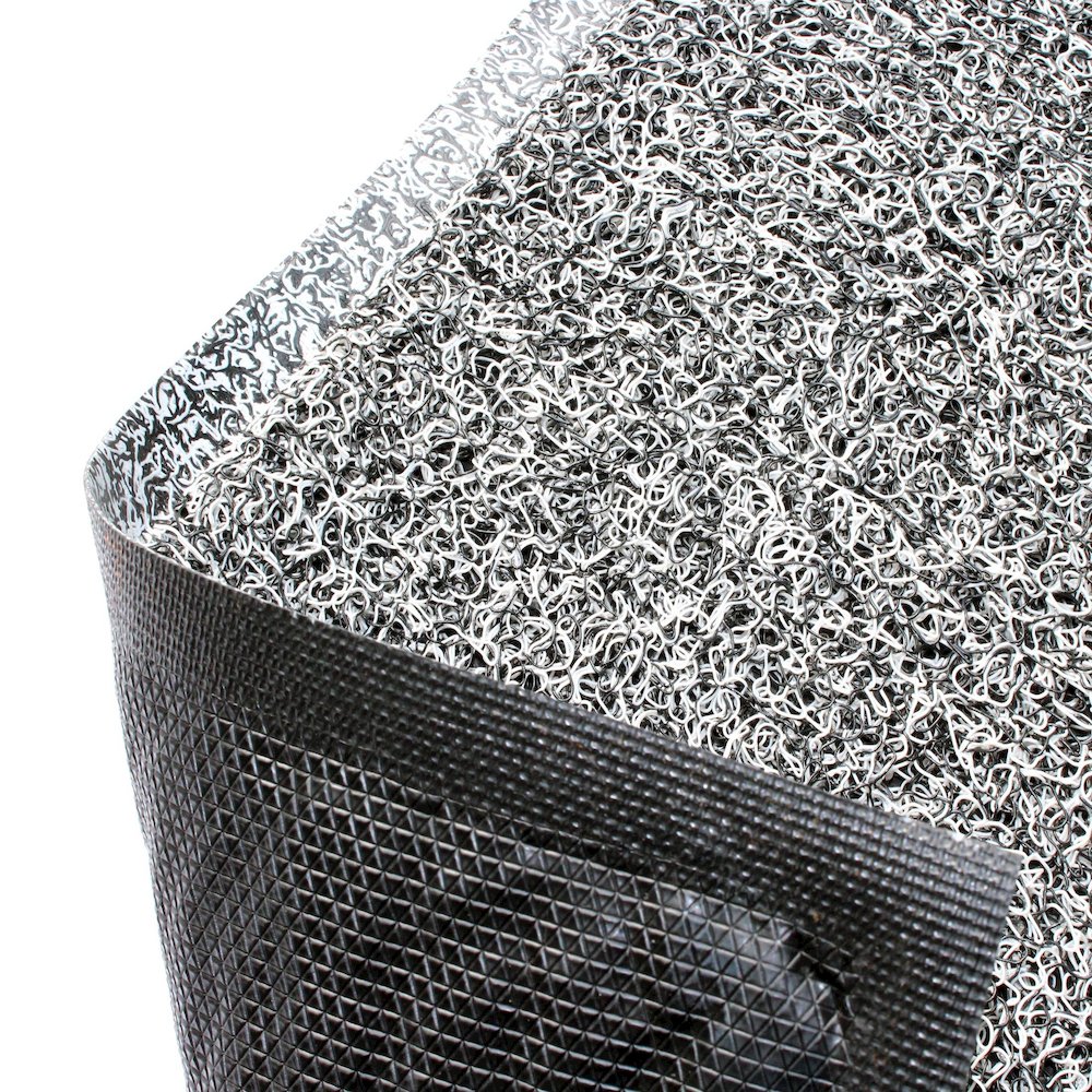 Doortex Twistermat Indoor Entrance Mat, Black / White - 16" x 24". Picture 5