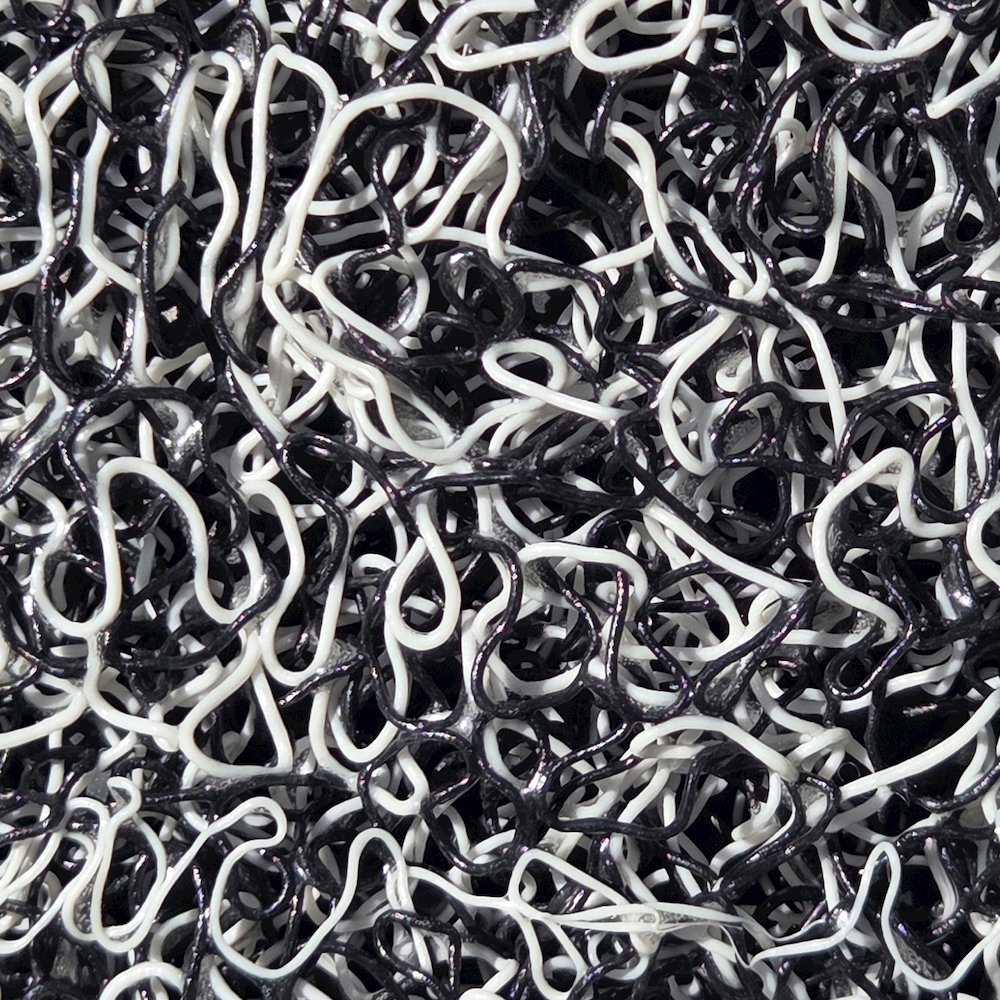 Doortex Twistermat Indoor Entrance Mat, Black / White - 16" x 24". Picture 8