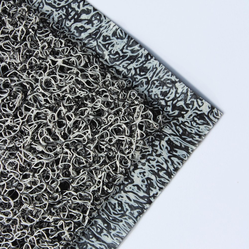 Doortex Twistermat Indoor Entrance Mat, Black / White - 48" x 72". Picture 10