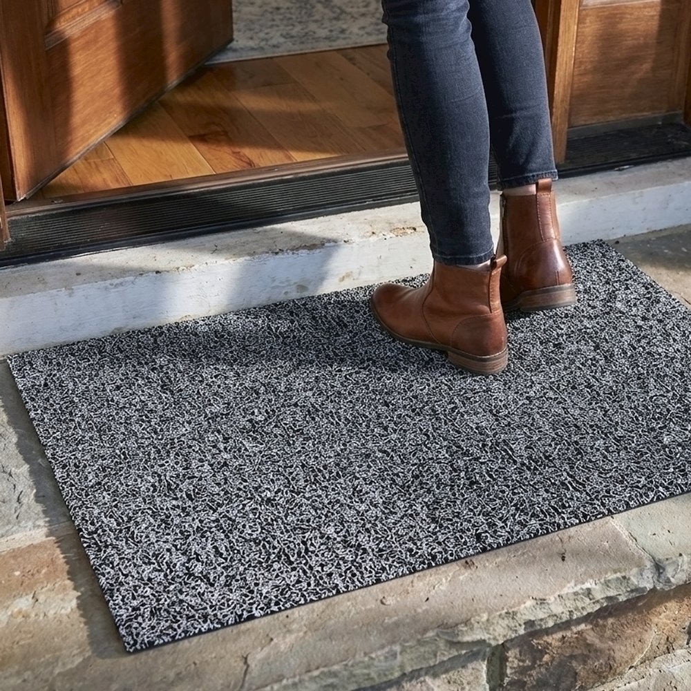 Doortex Twistermat Outdoor Entrance Mat, Storm Gray - 16" x 24". Picture 3