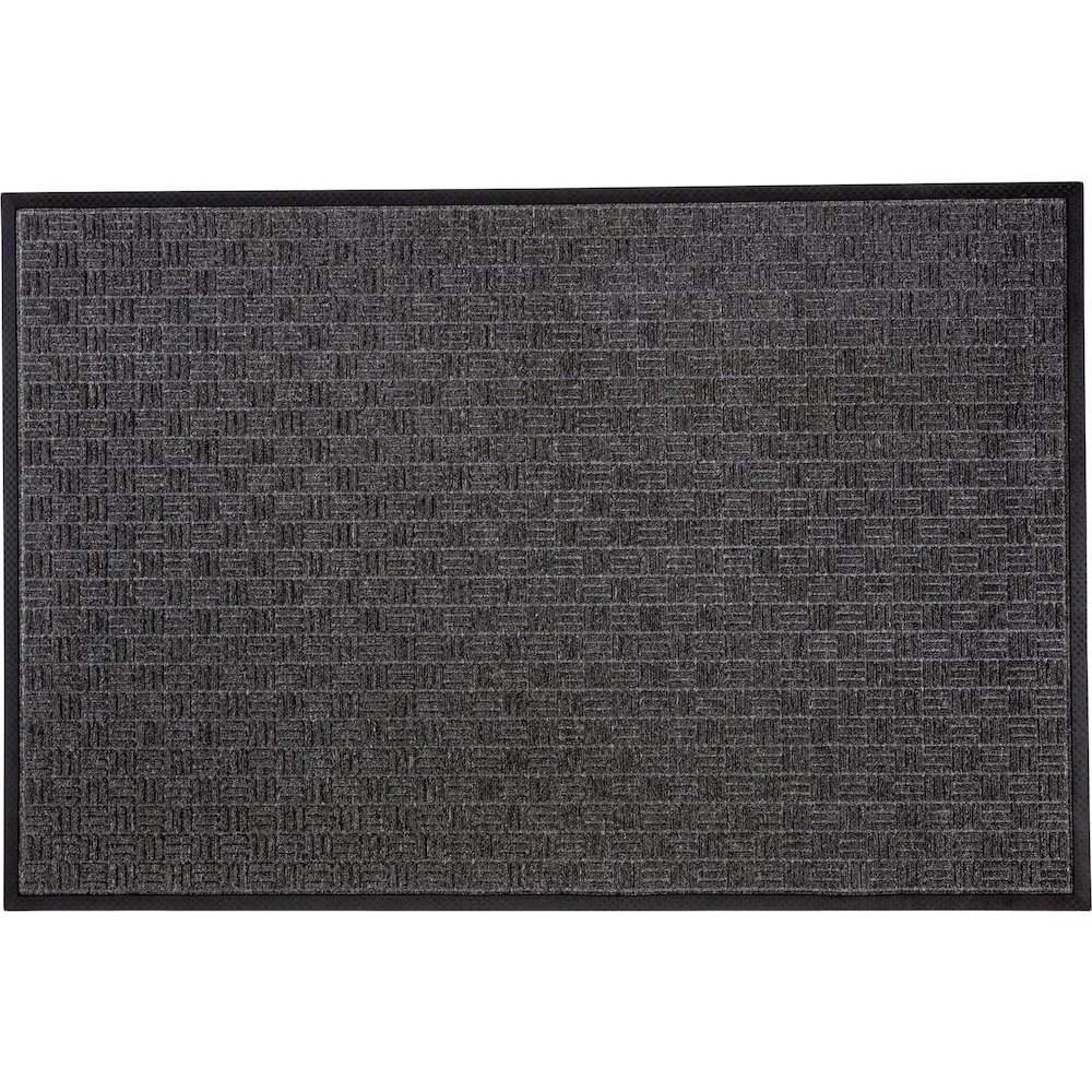 Doortex Ribmat Entrance Mat, Charcoal - 32" x 48". Picture 4
