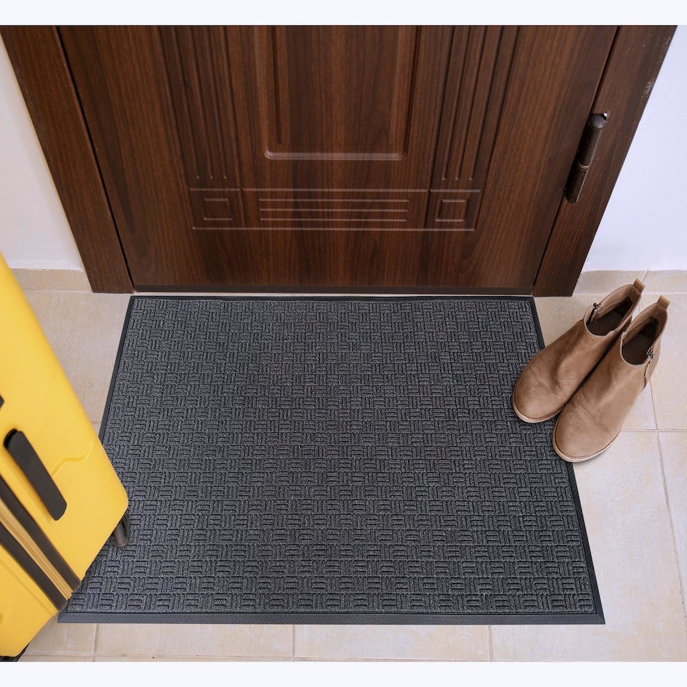 Doortex Ribmat Entrance Mat, Charcoal - 36" x 60". Picture 2