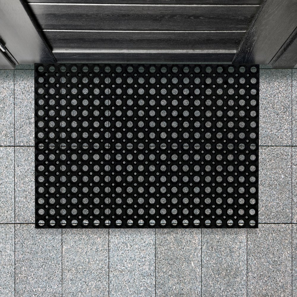 Doortex® Octomat All Seasons Black Outdoor Entrance Mat - 32" x 48". Picture 2
