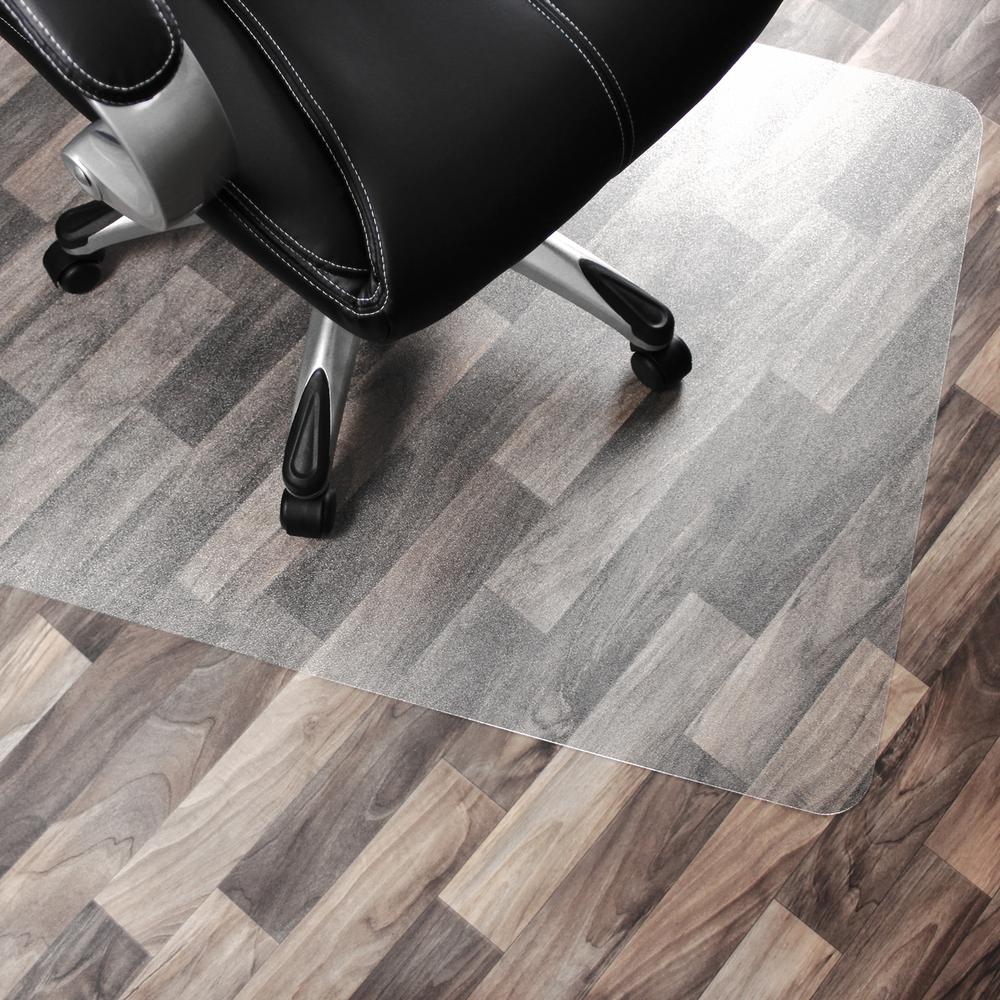 Clear Floor Mat for Hard Floors - 35" x 47". Picture 1