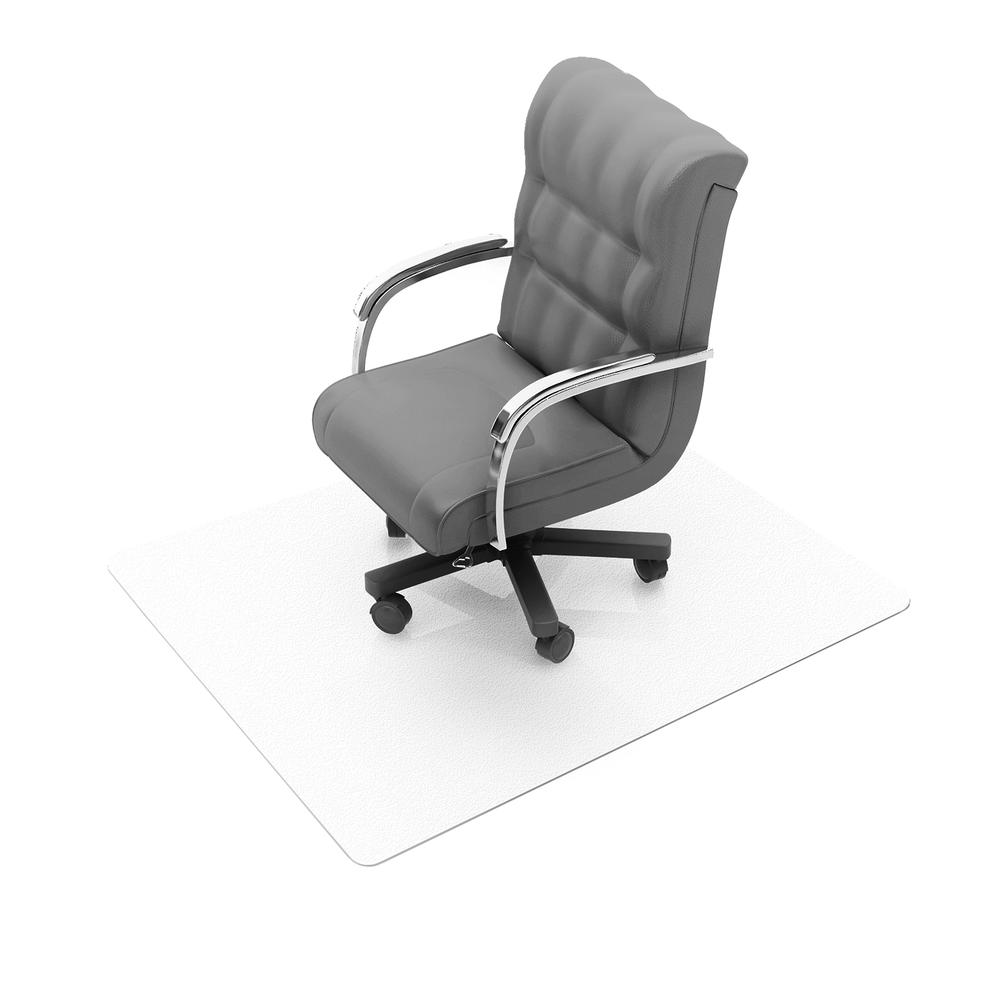 Vinyl Rectangular Chair Mat for Hard Floor - 52" x 45". Picture 8