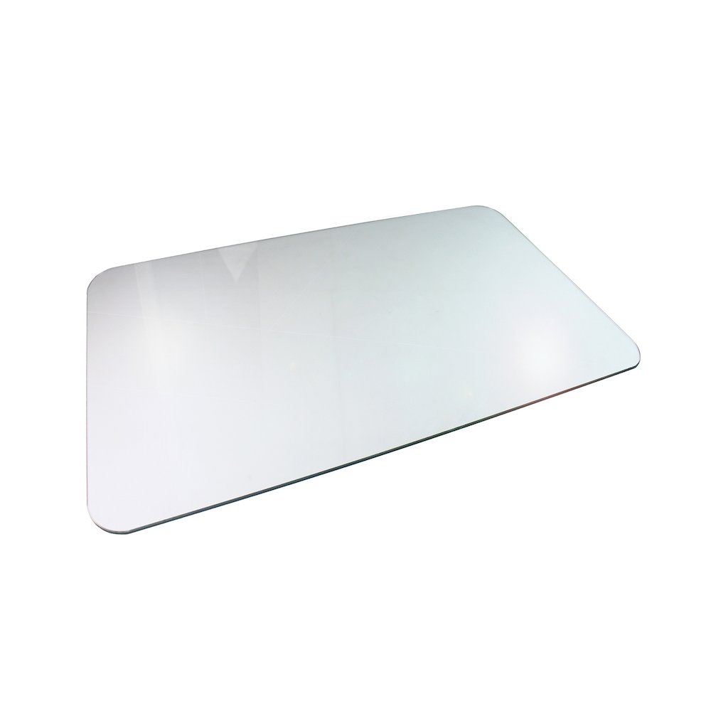 Glaciermat Heavy Duty Glass Chair Mat for Hard Floors & Carpets - 36" x 48". Picture 1