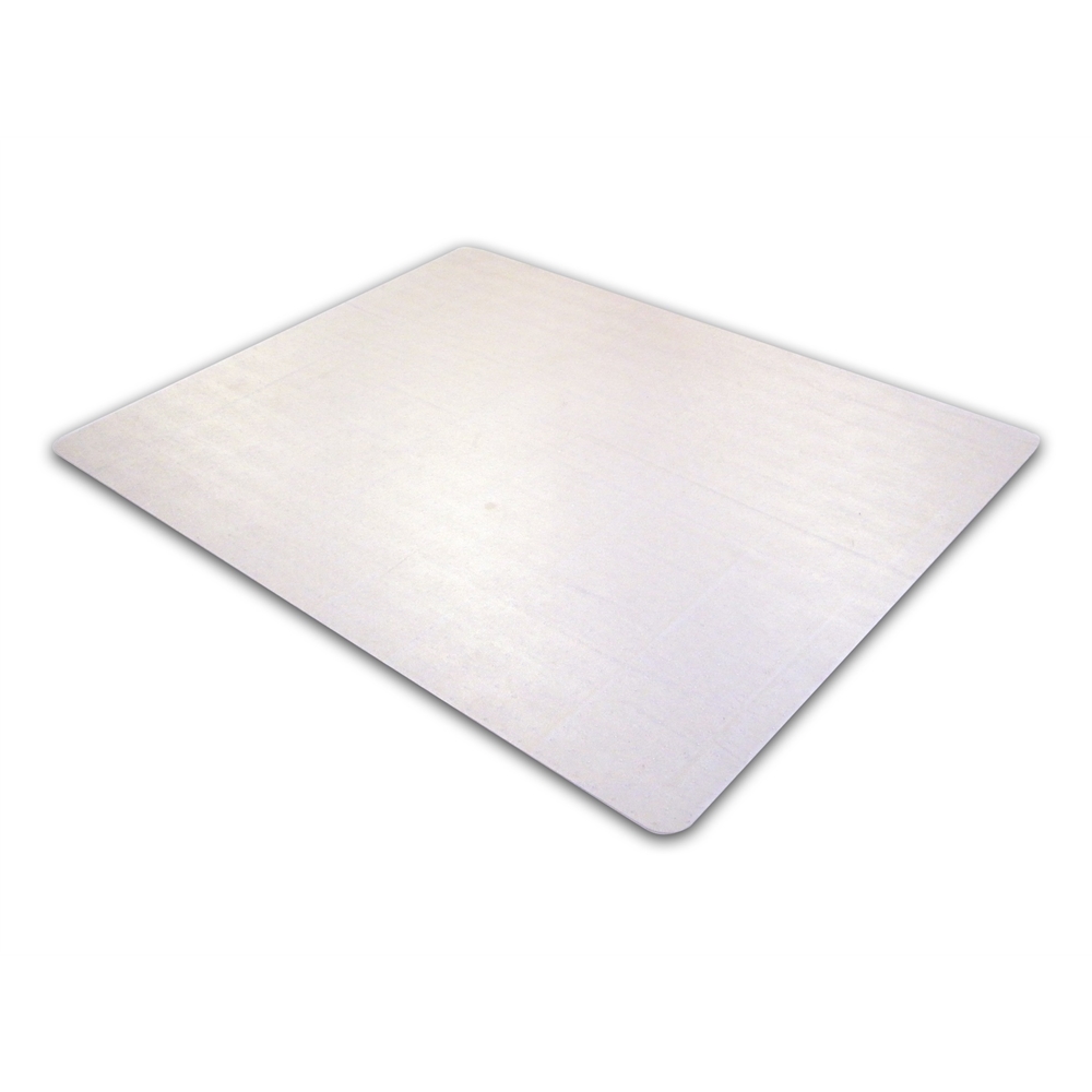 EcoTex Enhanced Polymer Rectangular Chairmat for Standard Pile Carpets 3/8" or less (48" X 60"). Picture 1