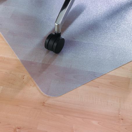Rectangular Chair Mat with Anti-Slip Backing For Hard Floors - 30" x 48". Picture 5
