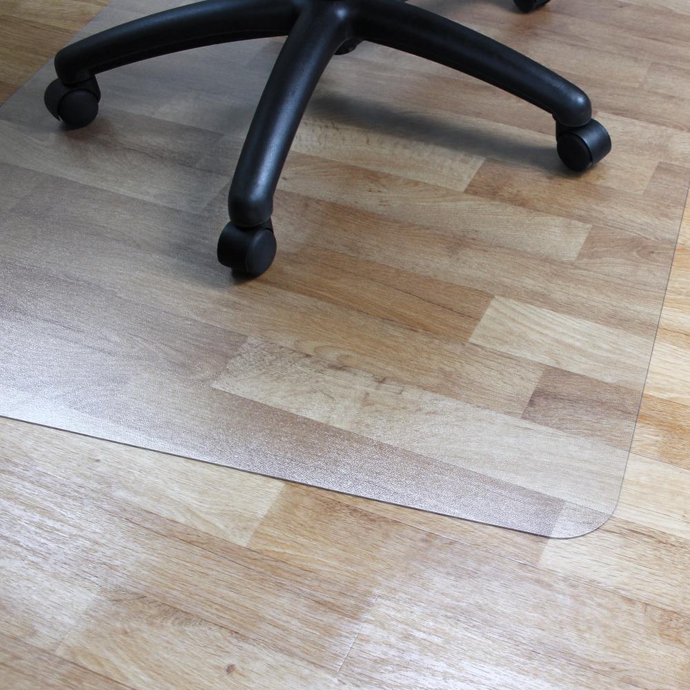Vinyl Rectangular Chair Mat for Hard Floor - 30" x 48". Picture 6