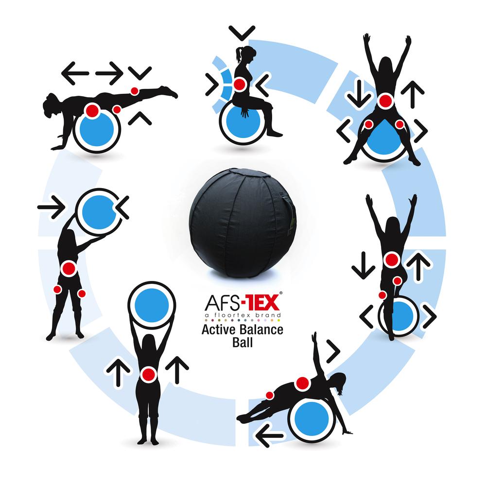 Active Anti-Microbial Large Balance Ball. Picture 6