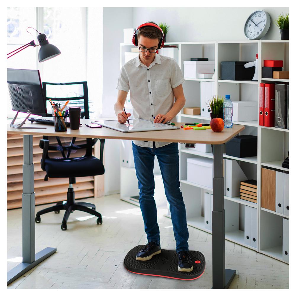 Active Anti-Microbial Exercise Wobble Balance Board. Picture 5