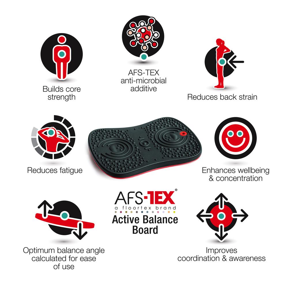 Active Anti-Microbial Exercise Wobble Balance Board. Picture 7