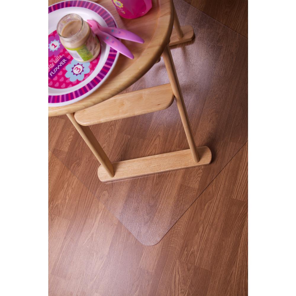 Hometex Biosafe, Anti Microbial Chair Mat, Rectangular, Size 48" x 30". Picture 2