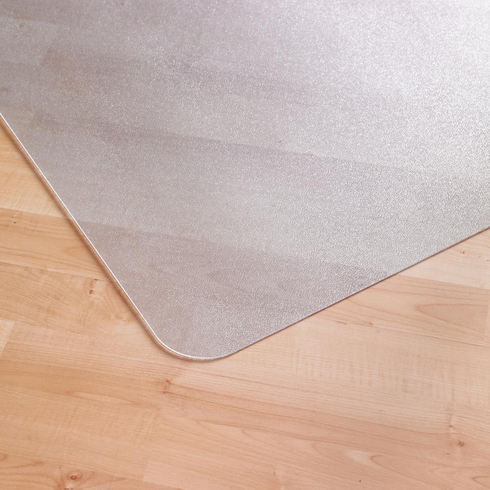 Vinyl Rectangular Chair Mat for Hard Floor - 52" x 45". Picture 2