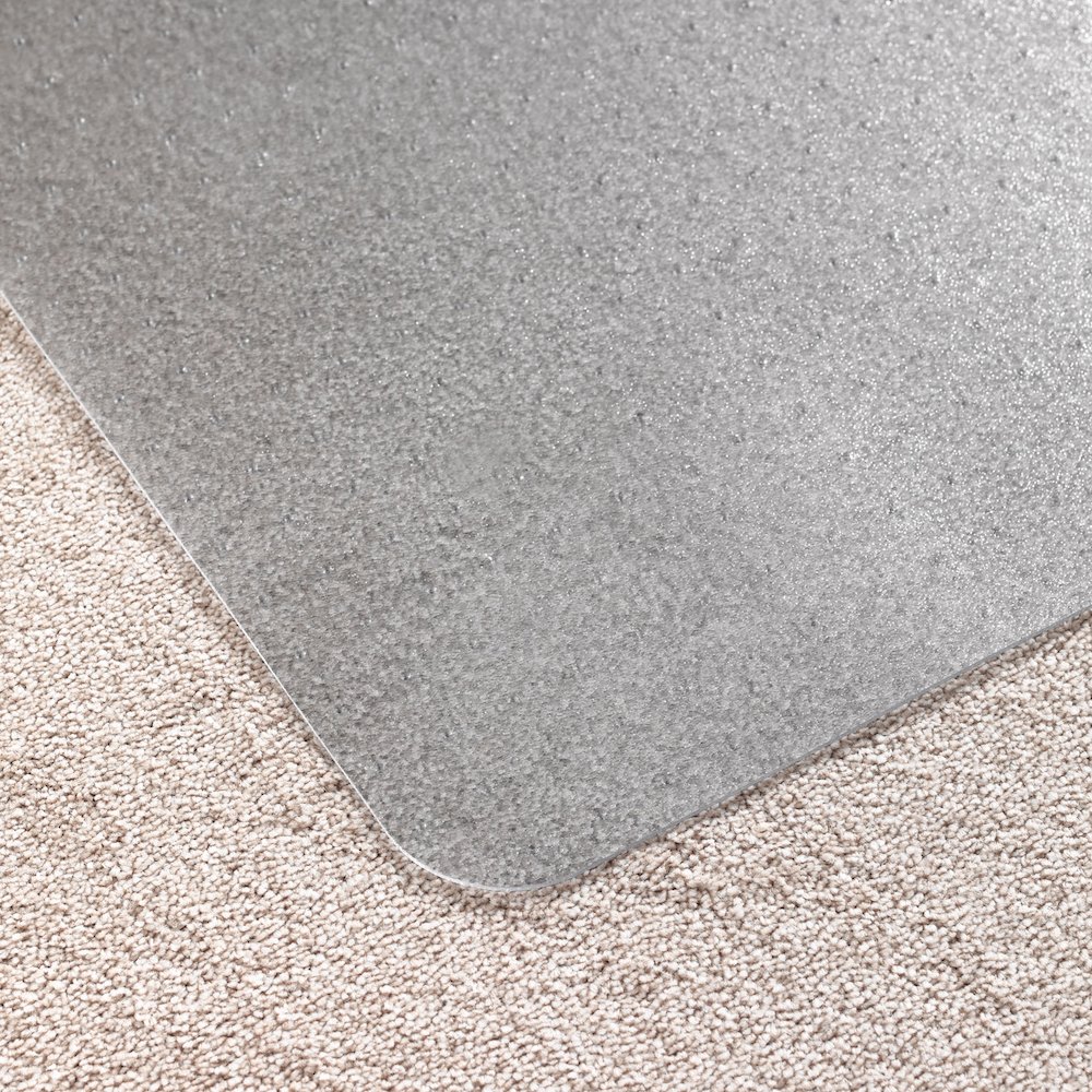 Computex® Anti-Static Vinyl Lipped Chair Mat for Carpets up to 3/8" - 36" x 48". Picture 4