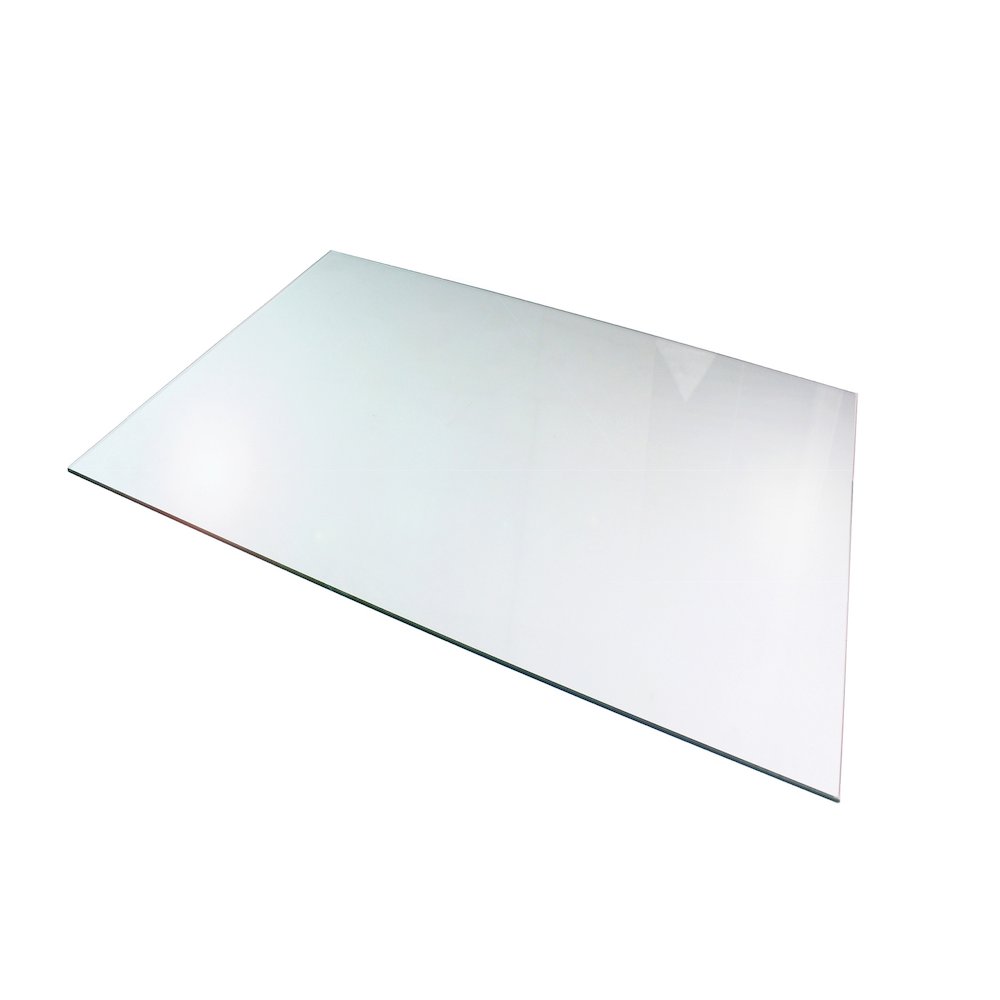 Glaciermat Heavy Duty Glass Chair Mat for Hard Floors & Carpets - 36" x 42". Picture 1