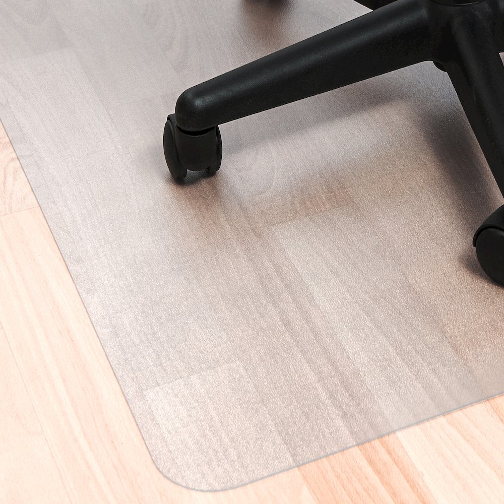 Ecotex BioPlus Polycarbonate Chair Mat for Hard Floors - 29" x 47". Picture 3