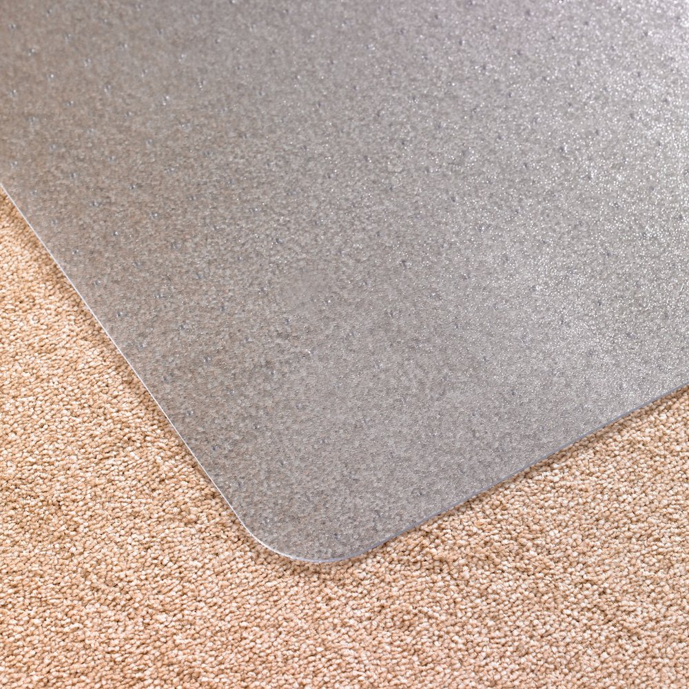 Vinyl Rectangular Chair Mat for Carpets up to 1/4" - 48" x 60". Picture 4