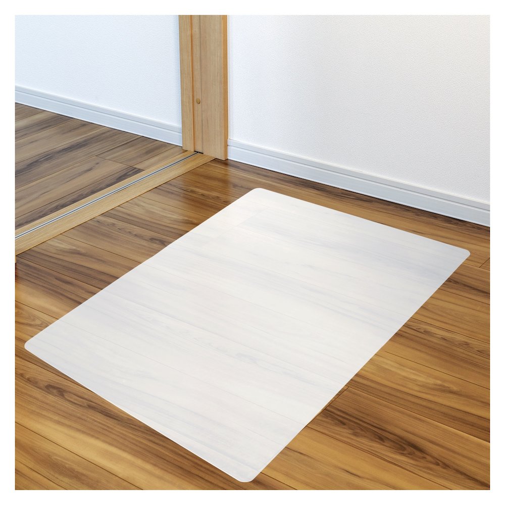 Rectangular Anti-Slip Foldable Chair Mat for Hard Floors - 36" x 48". Picture 4