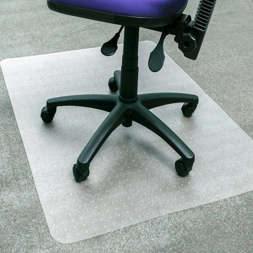 Advantagemat Plus APET Rect Chair Mat - Low/Standard Pile Carpets - 29" x 47". Picture 4