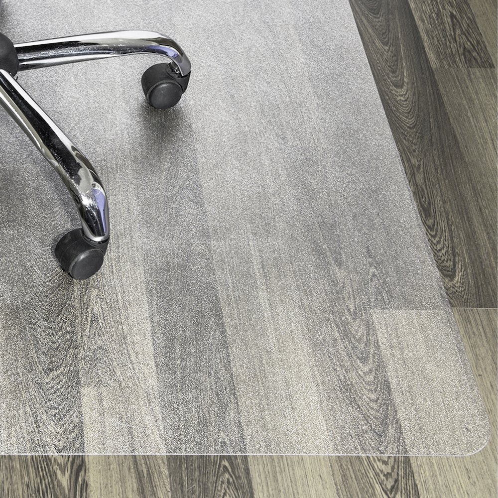 Advantagemat Plus APET Lipped Chair Mat for Hard Floors - 36" x 48". Picture 7