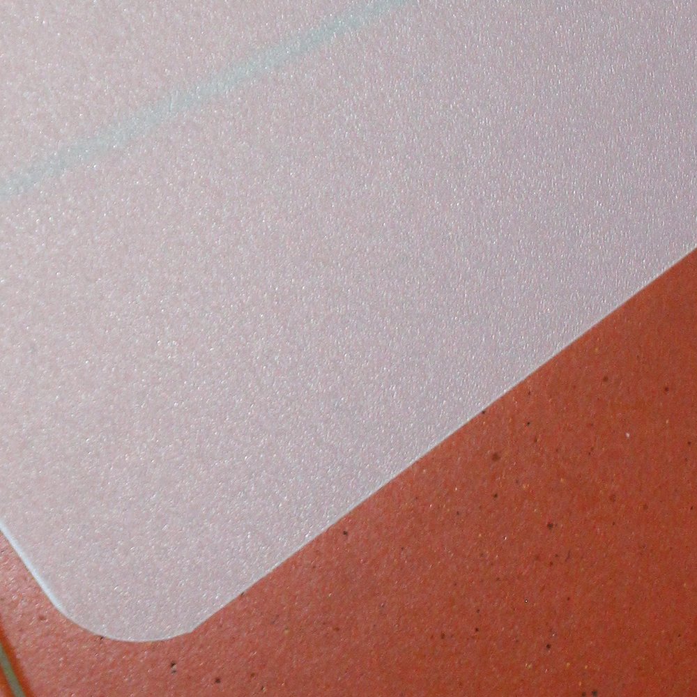 Cleartex Polypropylene Rectangular Anti Slip Chair Mat - Hard Floors - 29" x 46". Picture 3