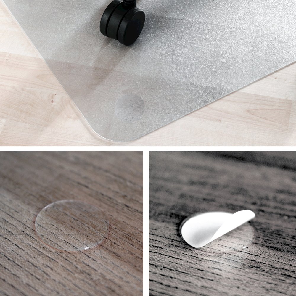 Anti-Slip Chair Mat for Hard Floors and Very Low Pile Carpets - 48" x 60". Picture 11