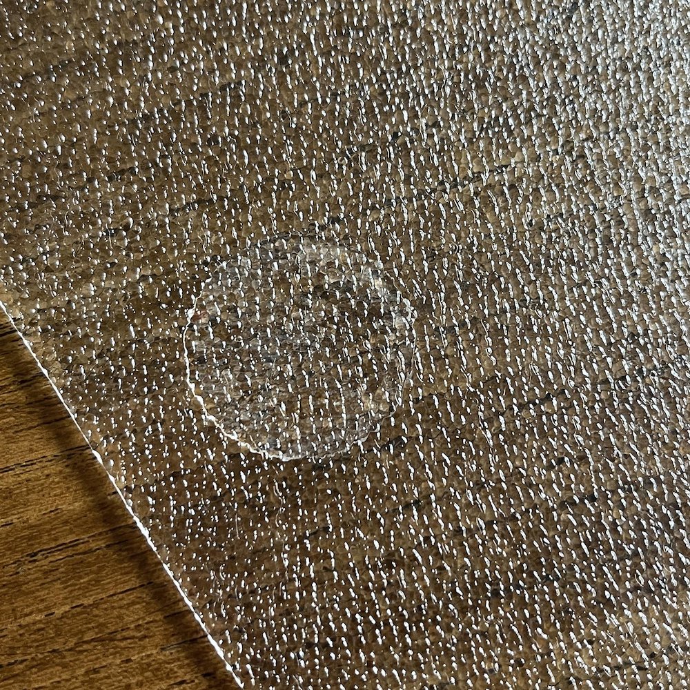 Anti-Slip Chair Mat for Hard Floors and Very Low Pile Carpets - 48" x 60". Picture 2