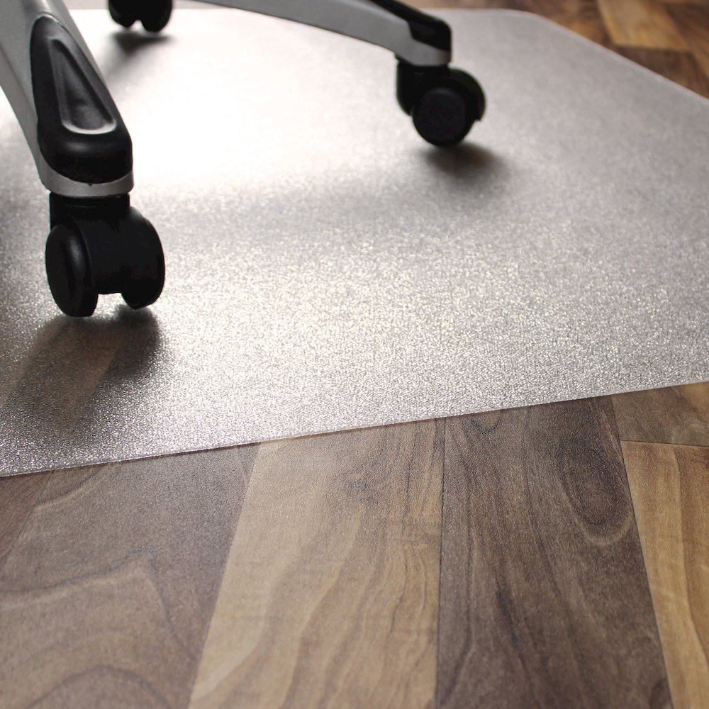 Ecotex BioPlus Polycarbonate Chair Mat for Hard Floors  - 45" x 53". Picture 2