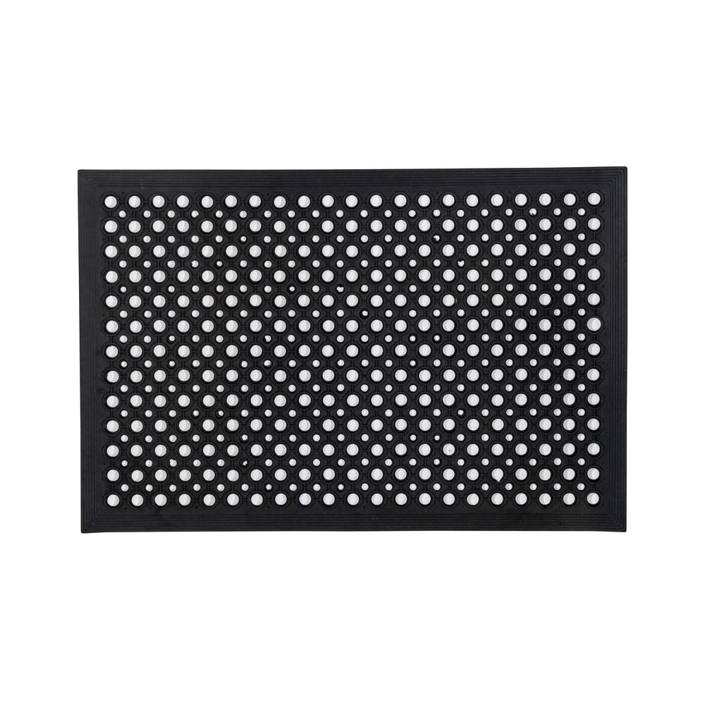 Doortex Open-Top Black Anti-Fatigue Mat - 24" x 35". Picture 1