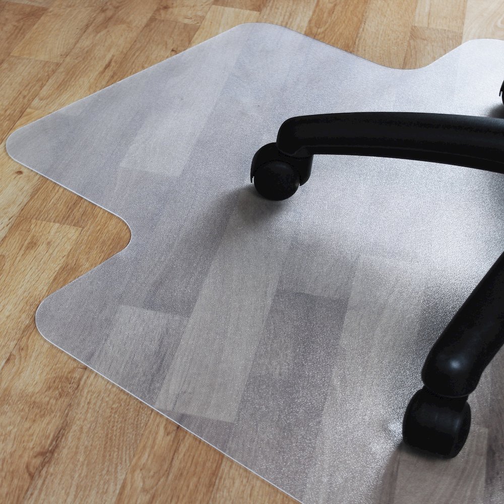 Vinyl Lipped Chair Mat for Hard Floor - 36" x 48". Picture 2
