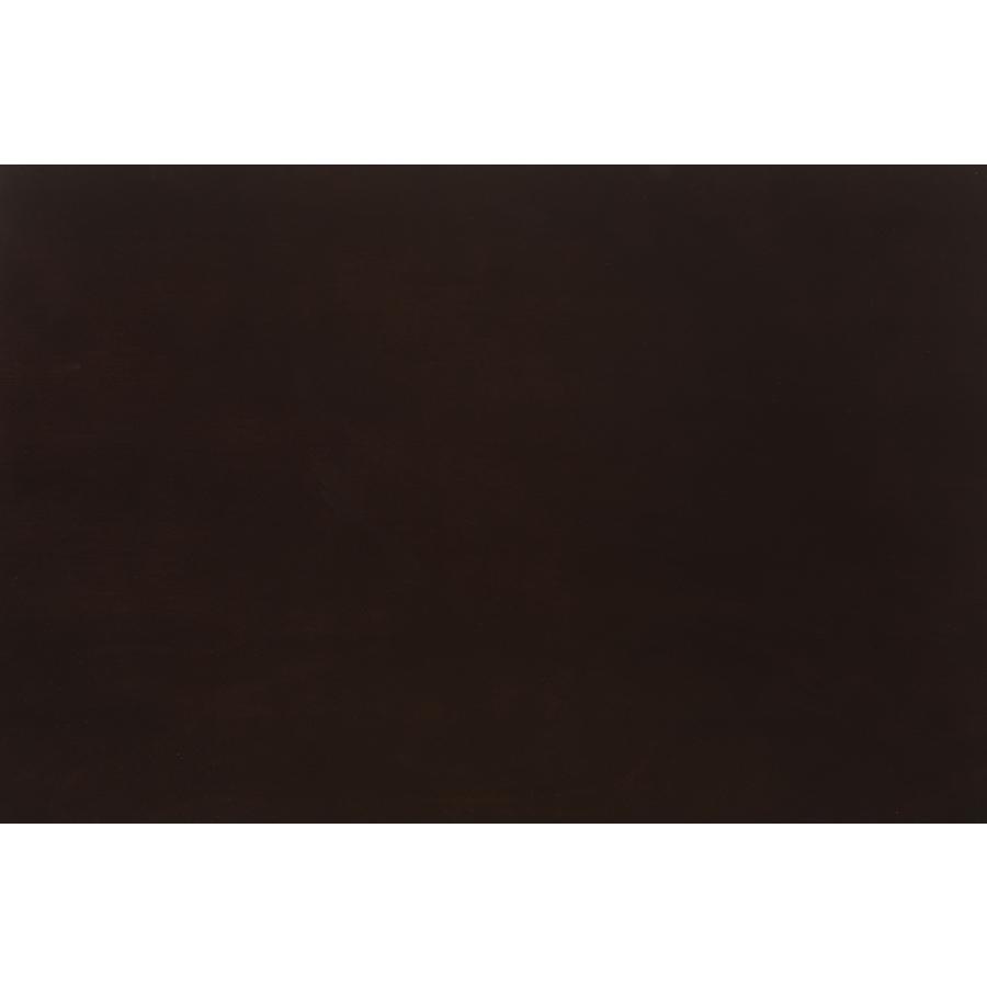 Sand Fabric Upholstered and Dark Brown Finished Wood 7-Piece Dining Set. Picture 4