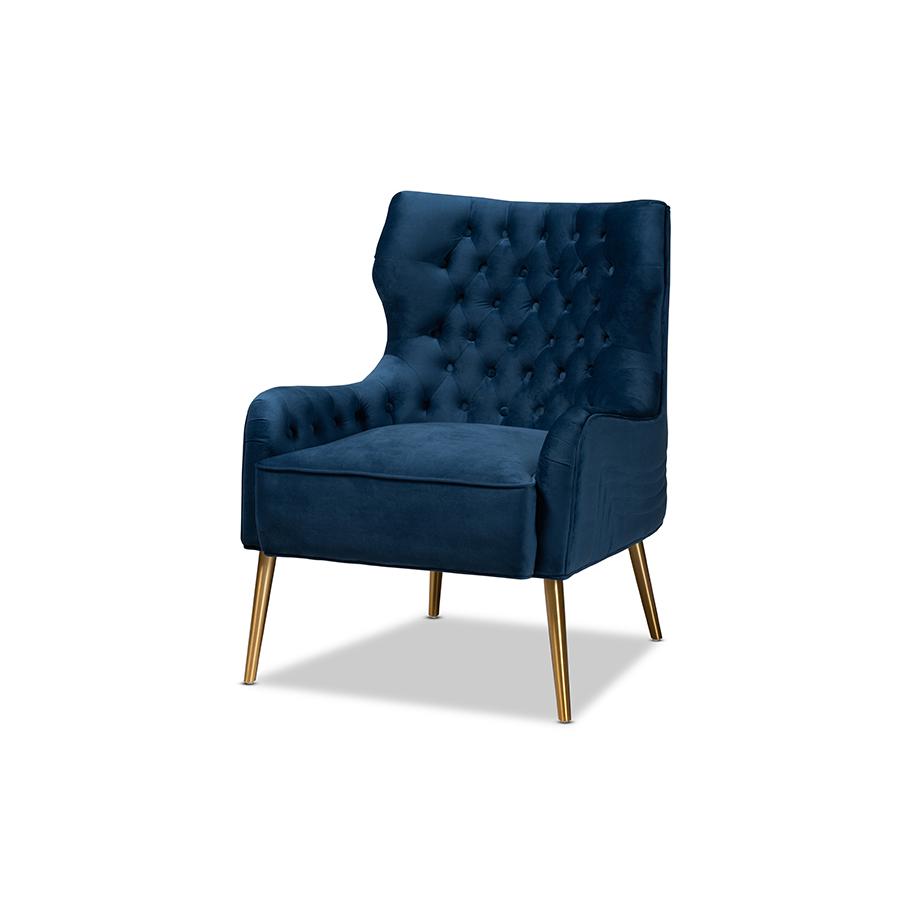Gold Finished Metal Armchair. Picture 1