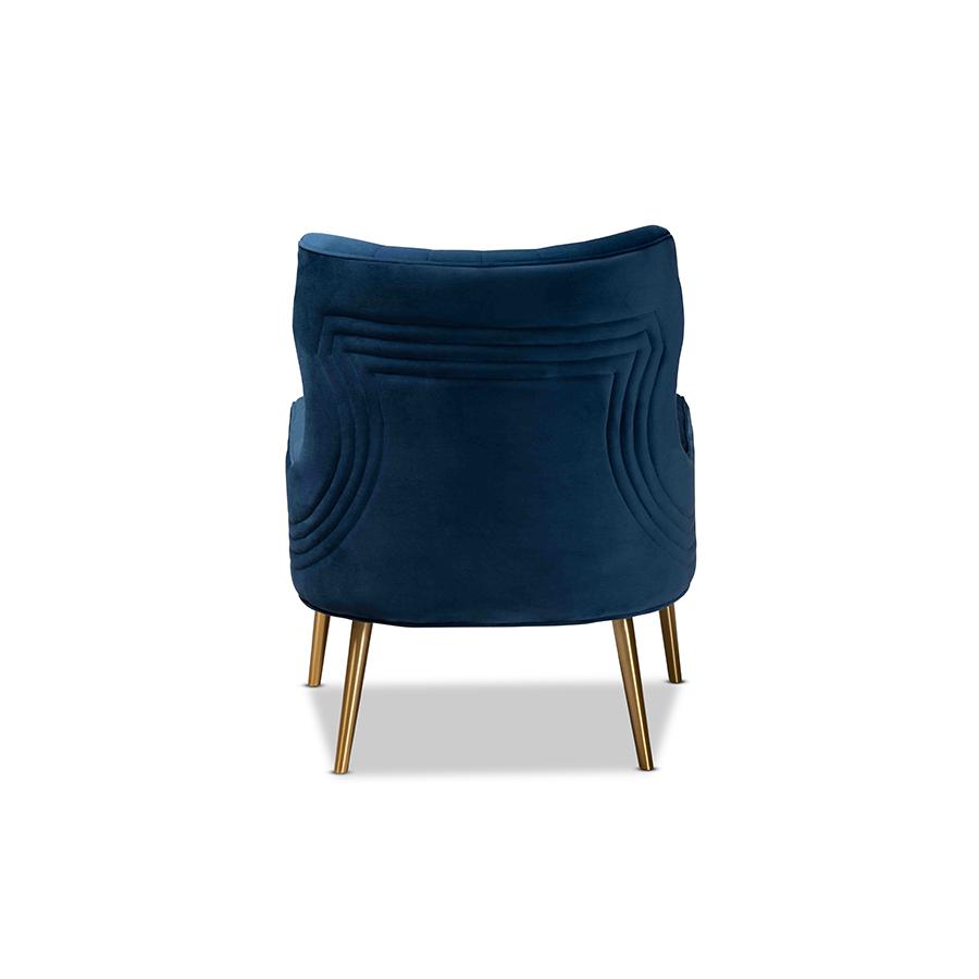 Gold Finished Metal Armchair. Picture 4